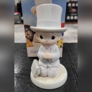 God Bless The USA- 1992 Precious Moments Figurine